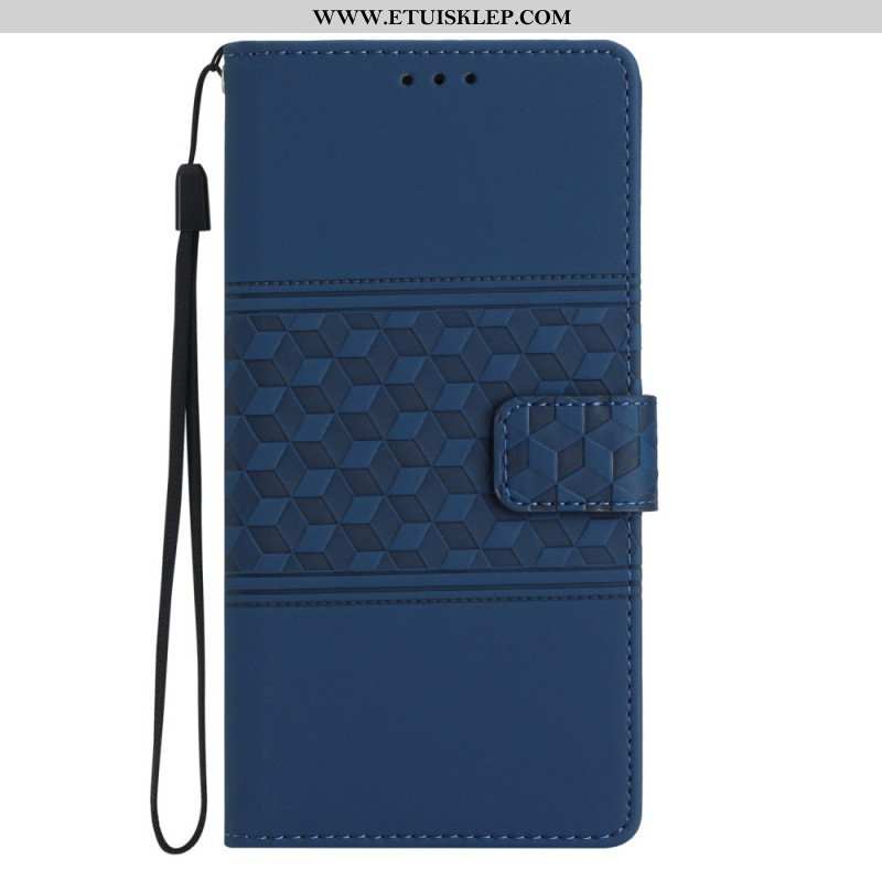 Etui Folio do Xiaomi 12 Lite Kostki 3d